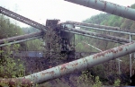 Coal prep plant loading a train